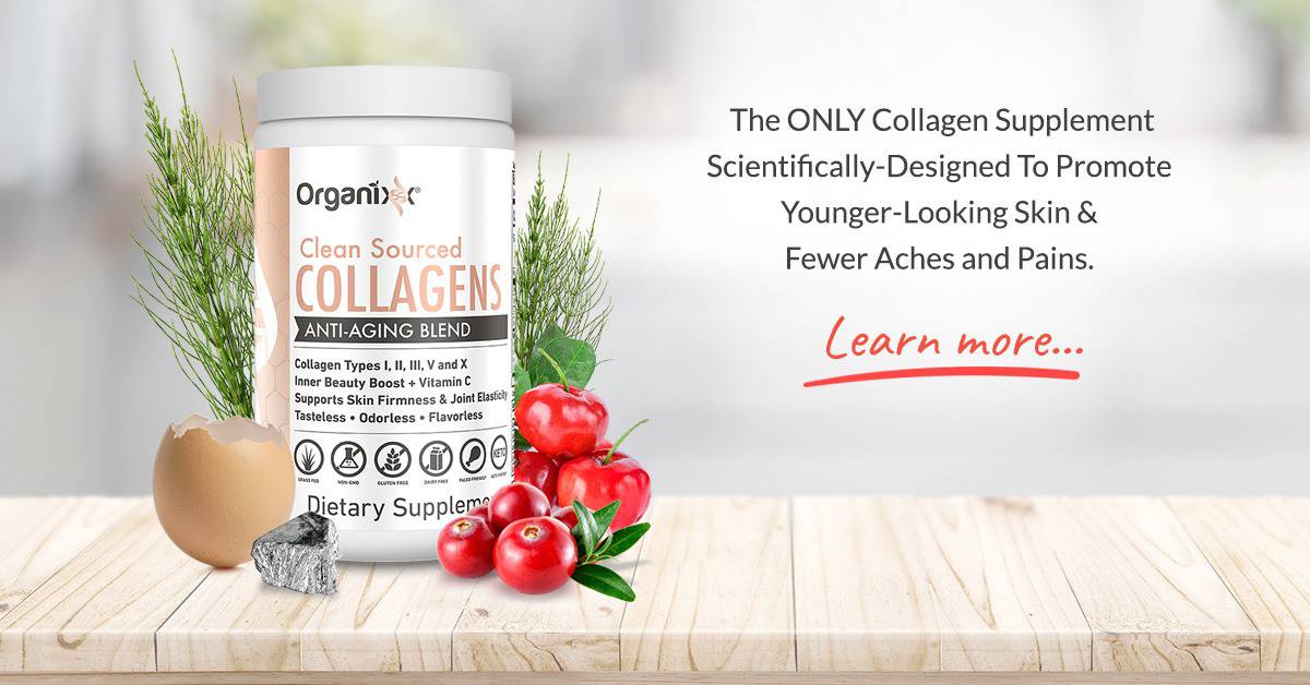 The only Collagen Supplement Scientifically Proven To Promote Younger-Looking Skin & Fewer Aches and Pains