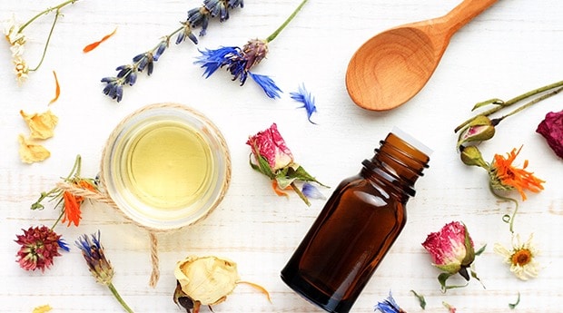 Essential Oils Being Made
