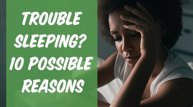trouble sleeping featured image