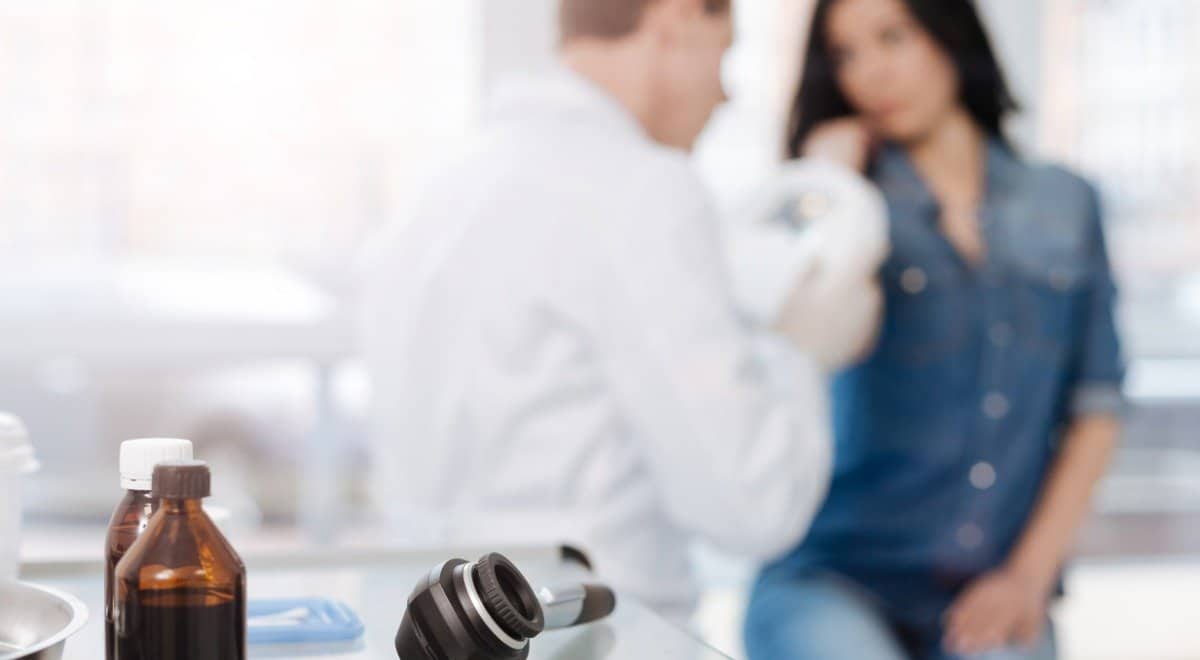 Woman Sees Doctor About iodine benefits