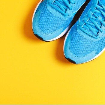 proper walking shoes